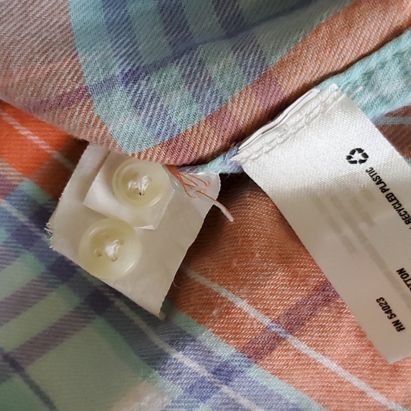 Womens GAP flannel shirt. Xs - Picture 9 of 11